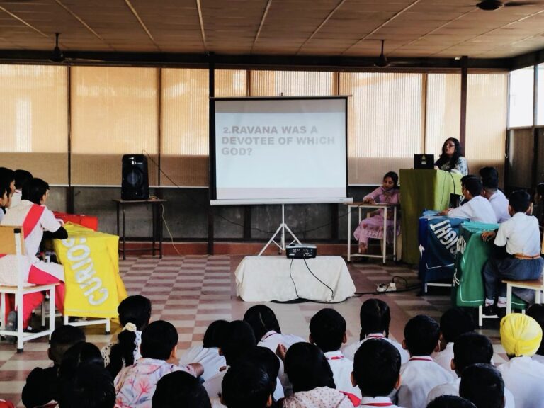 Celebrating Culture: Inter House Quiz Competition on the Ramayana