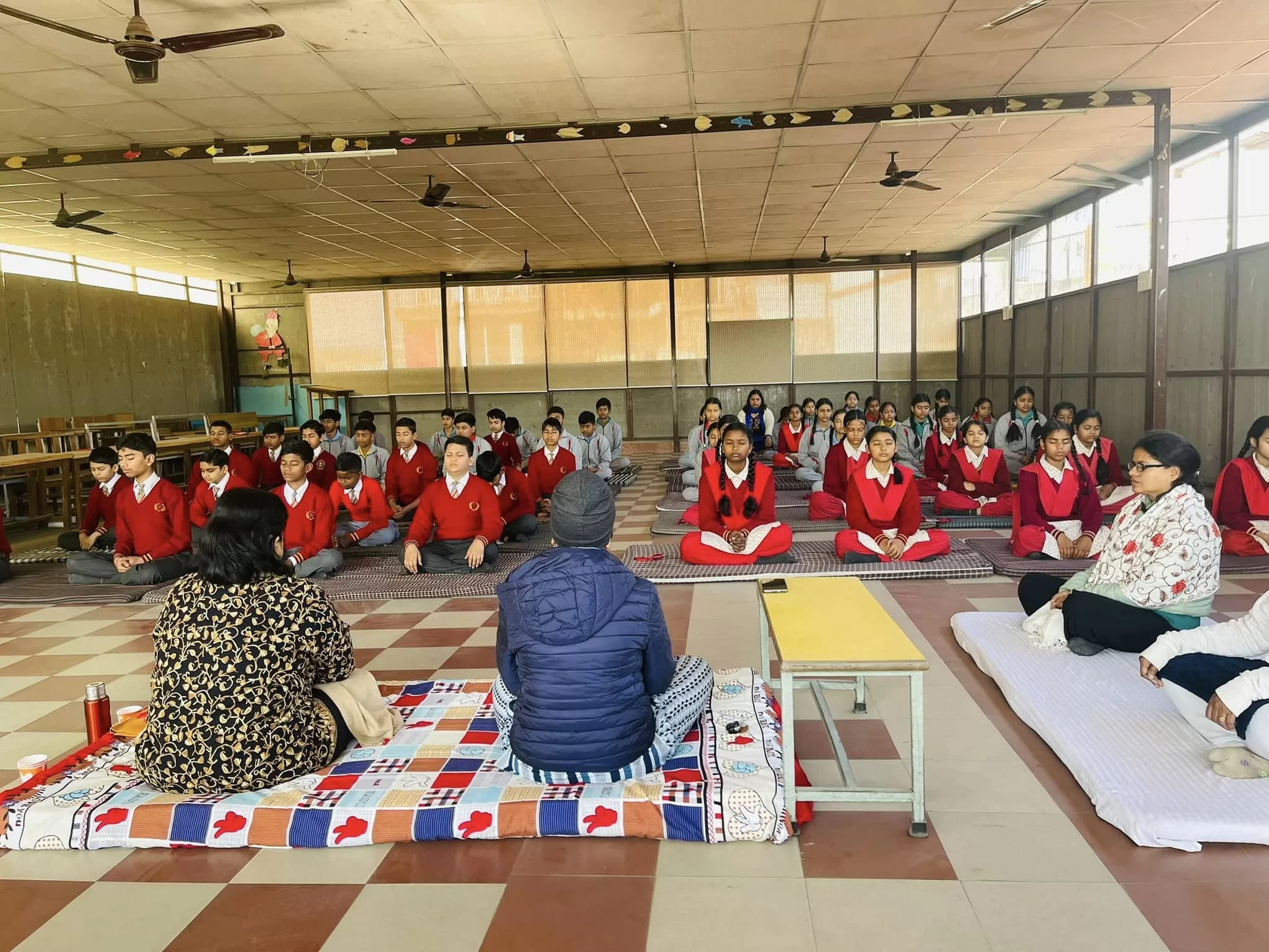 Anapana meditation workshop for students